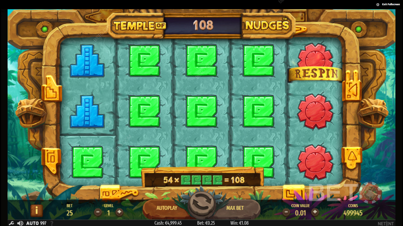 Ripper Wins Await in Temple of Nudges