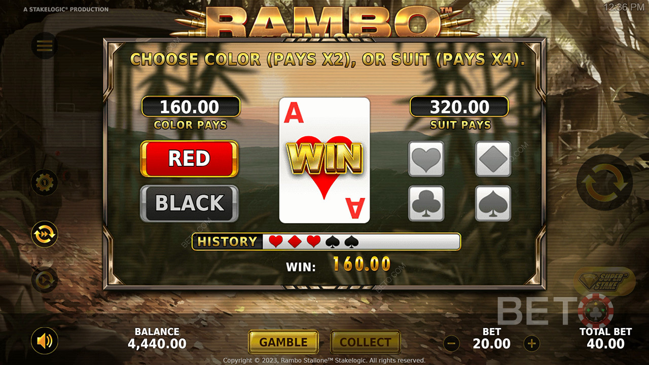 Double down for bigger wins, mate