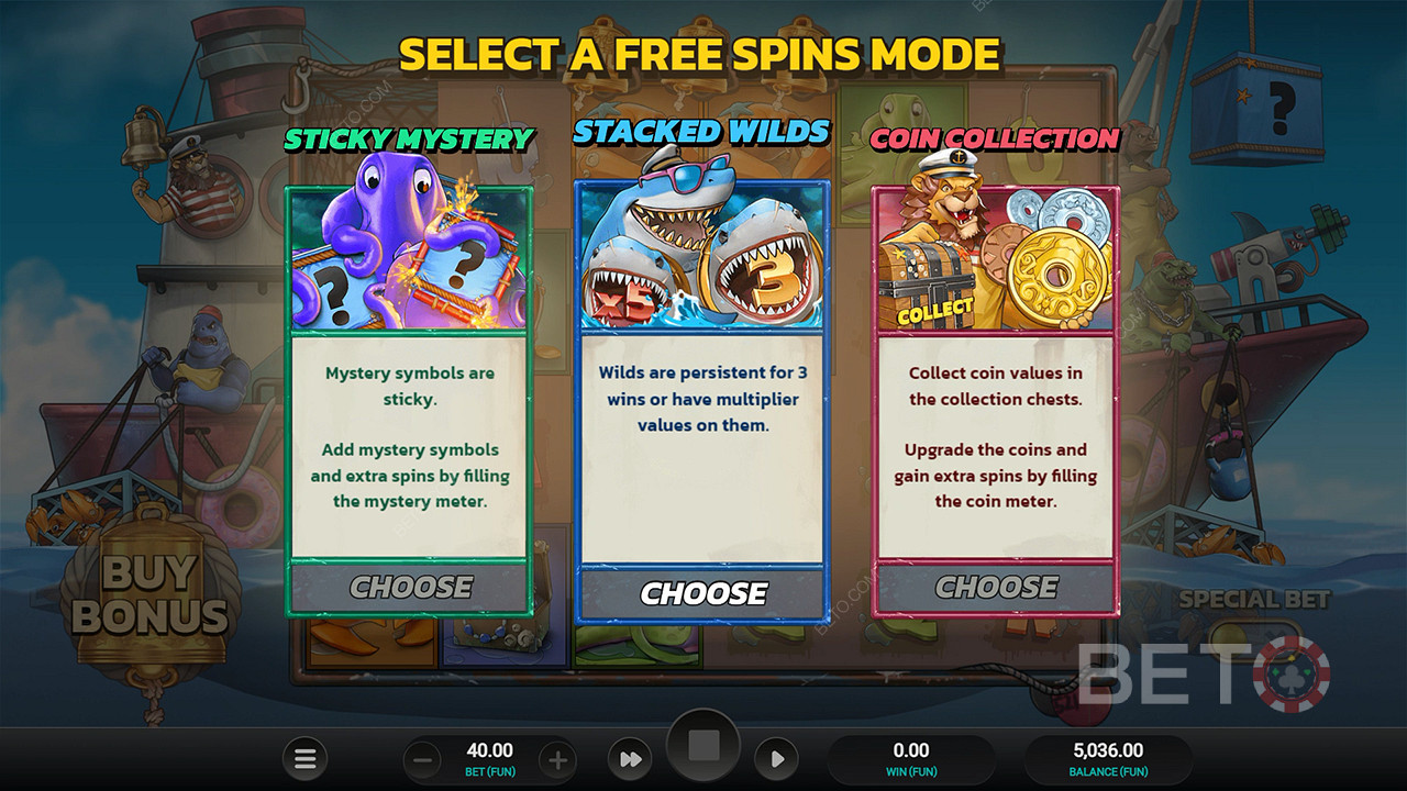 Choose your Free Spins style and score big on the reels, mate