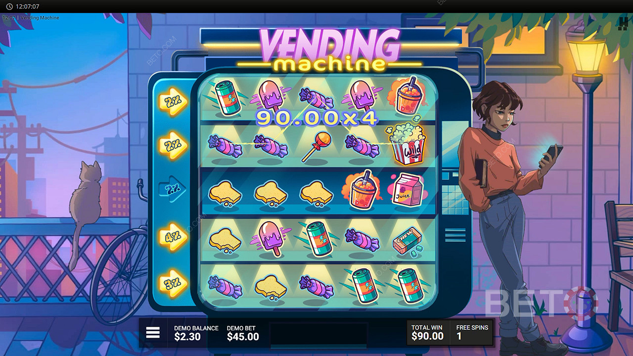 Vending Machine Pokies at BETO Pokies