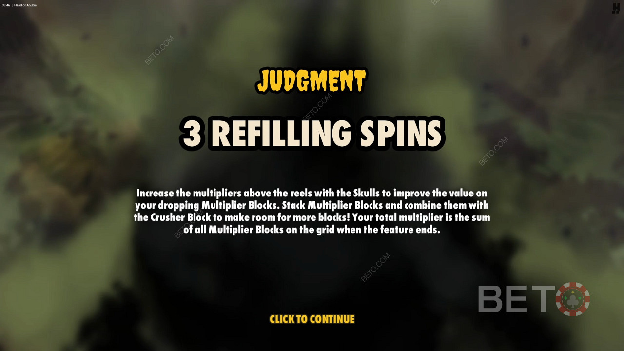 Score 3 refilling spins with Multipliers and heaps of ways to boost 