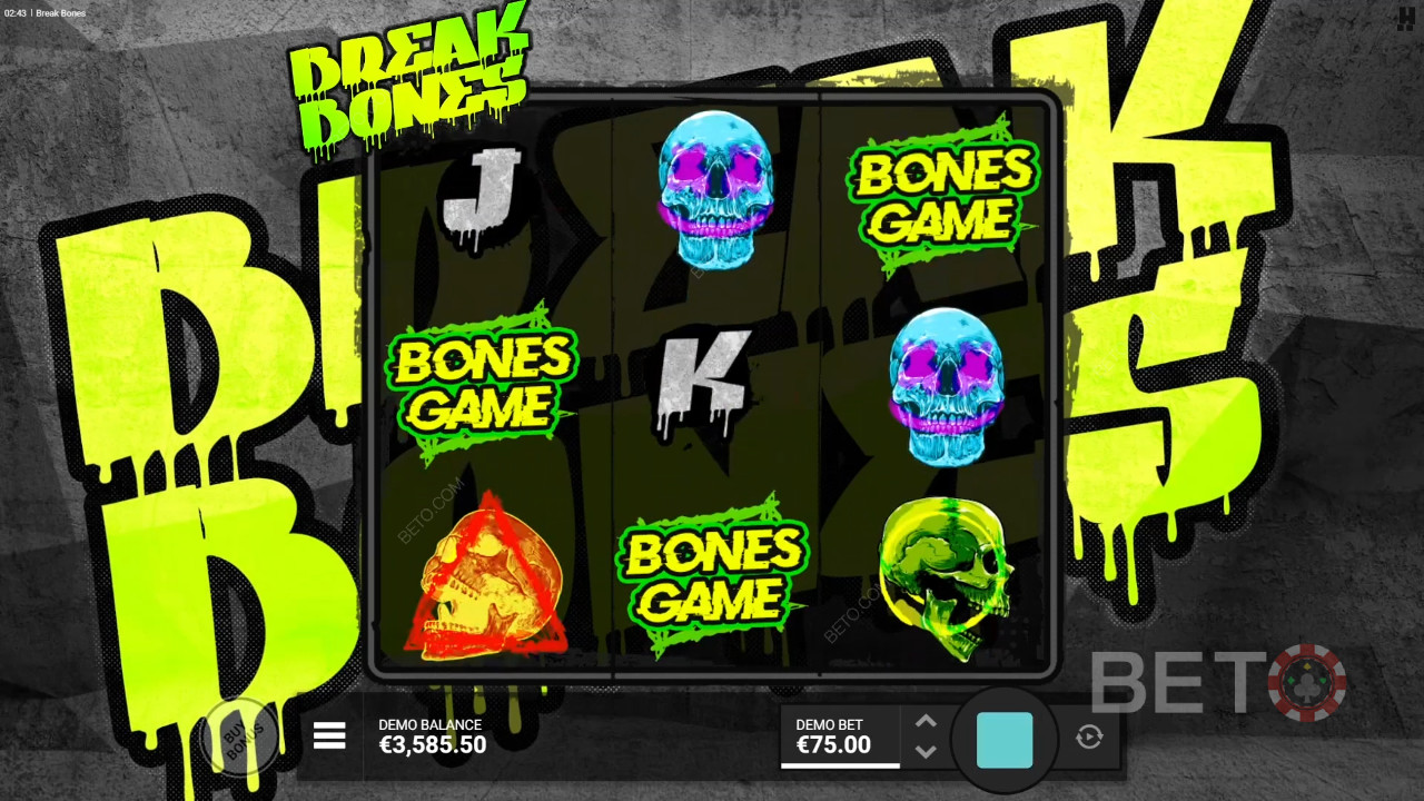 Break Bones Review by BETO Pokies