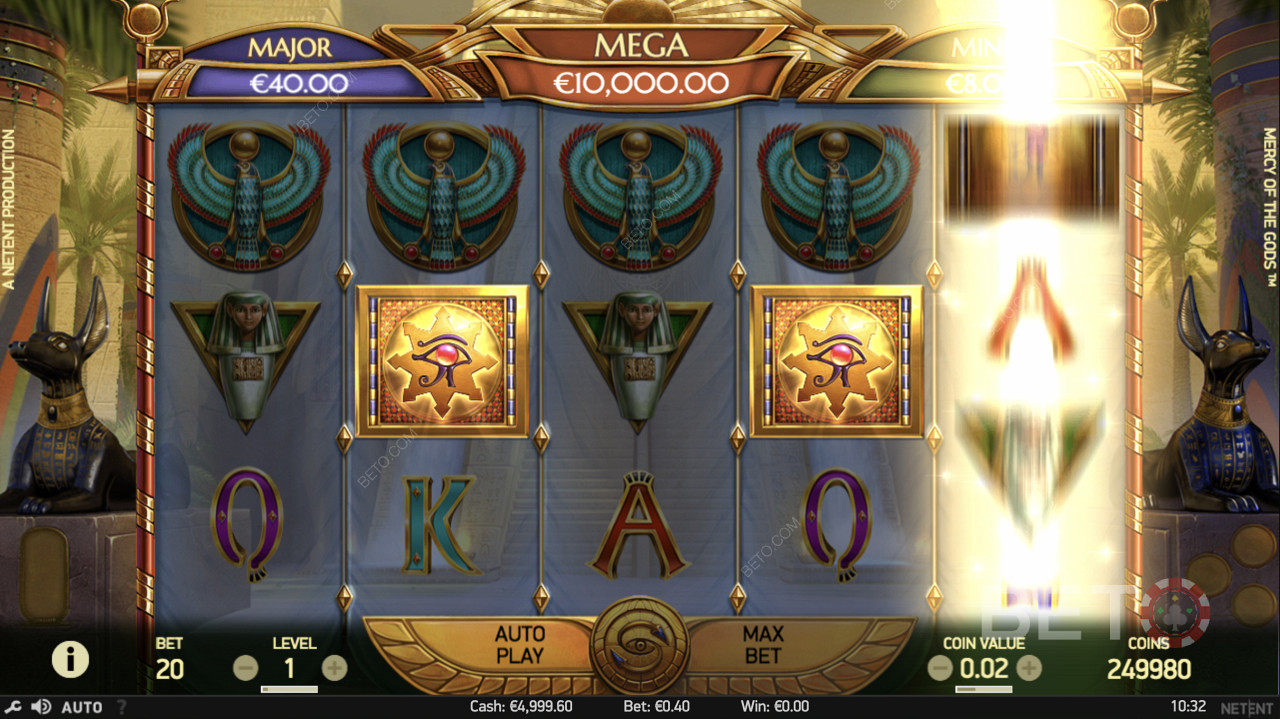 Snagging dual Special symbols in Mercy of the Gods