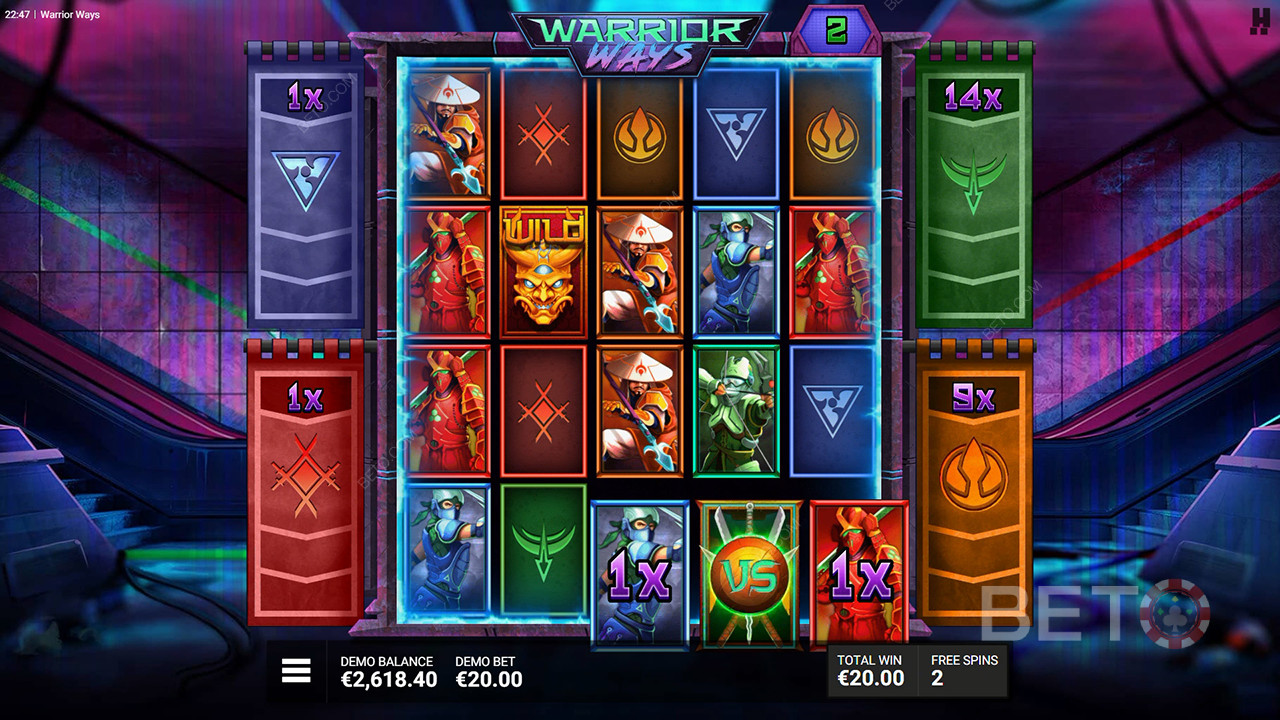 Warrior Ways Review by BETO Pokies