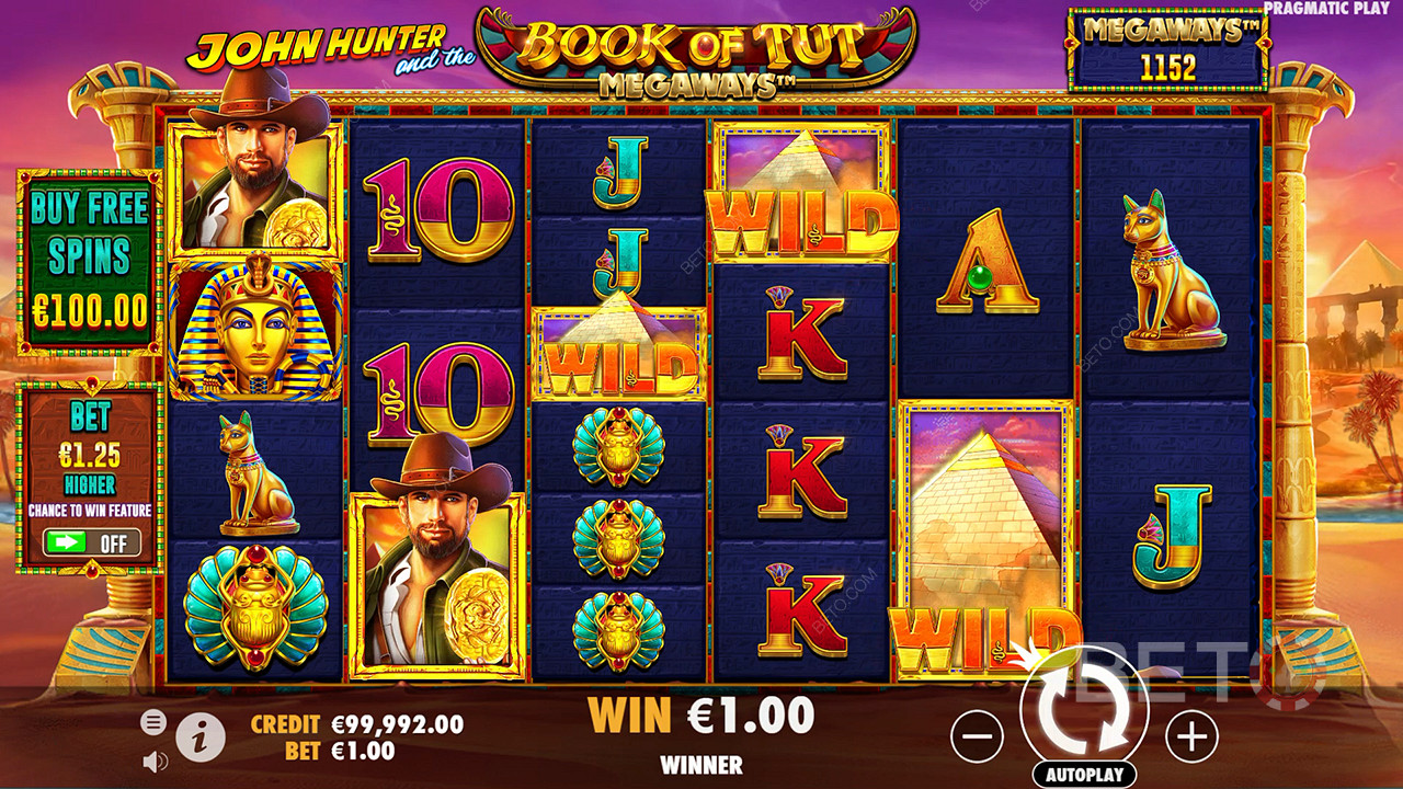 Book of Tut Megaways Review by BETO Pokies