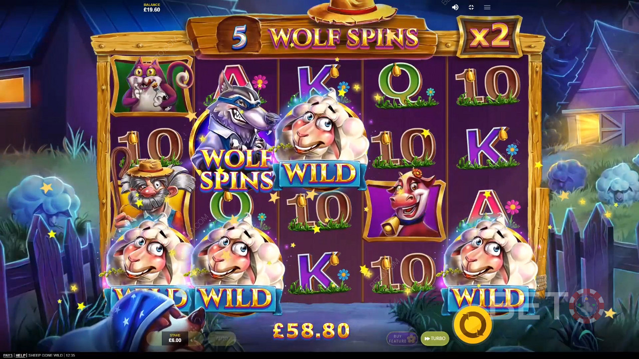 Sheep Gone Wild Review by BETO Pokies