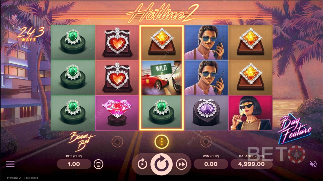 Dial up the thrills in Hotline 2 pokie