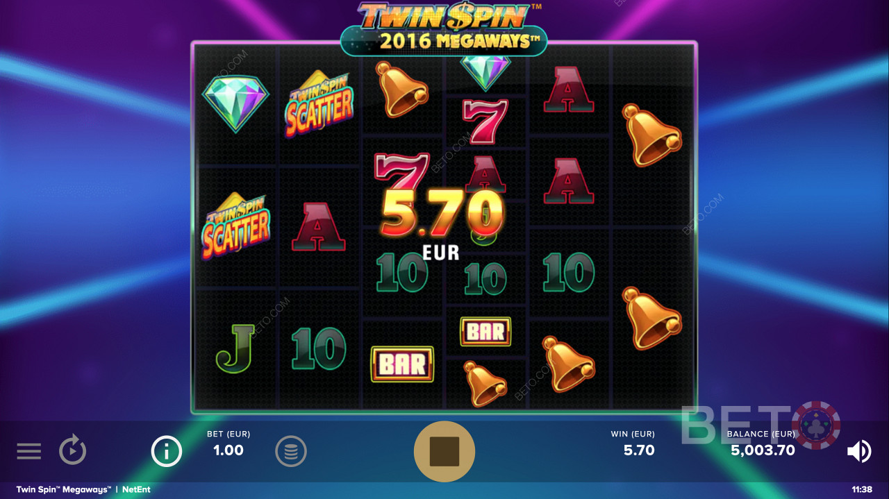 Score big with Twin Spin Megaways on BETO