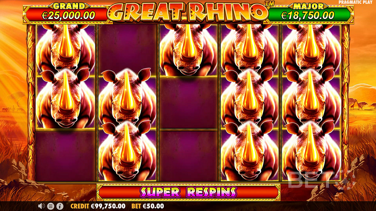 Great Rhino Review by BETO Pokies