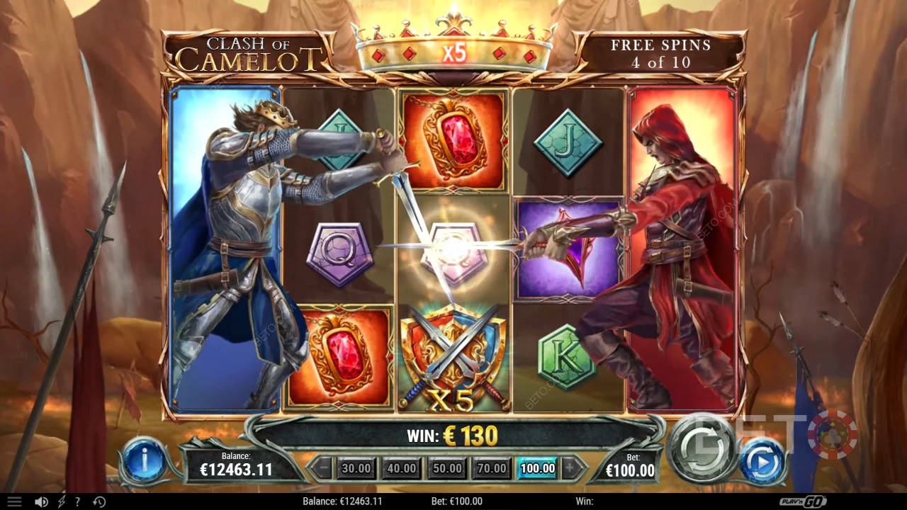 Clash of Camelot Pokie Review by BETO