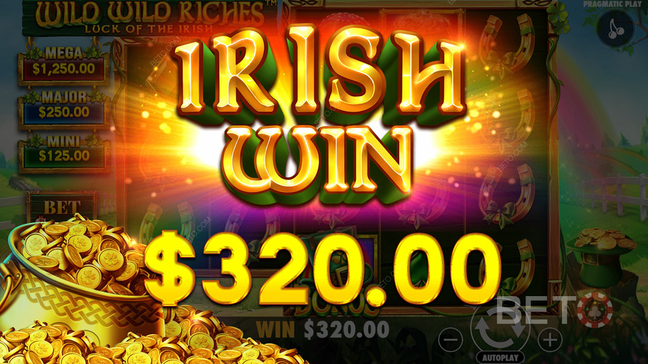 Land 3 matching symbols on the pokies for a ripper payout