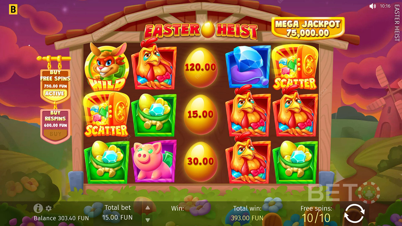 Easter Heist Review by BETO Pokies