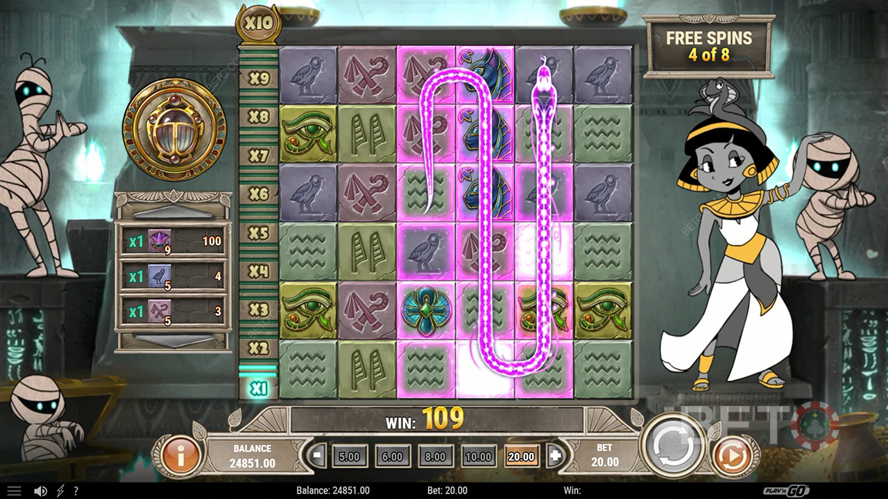 Charlie Chance and the Curse of Cleopatra Review by BETO Pokies