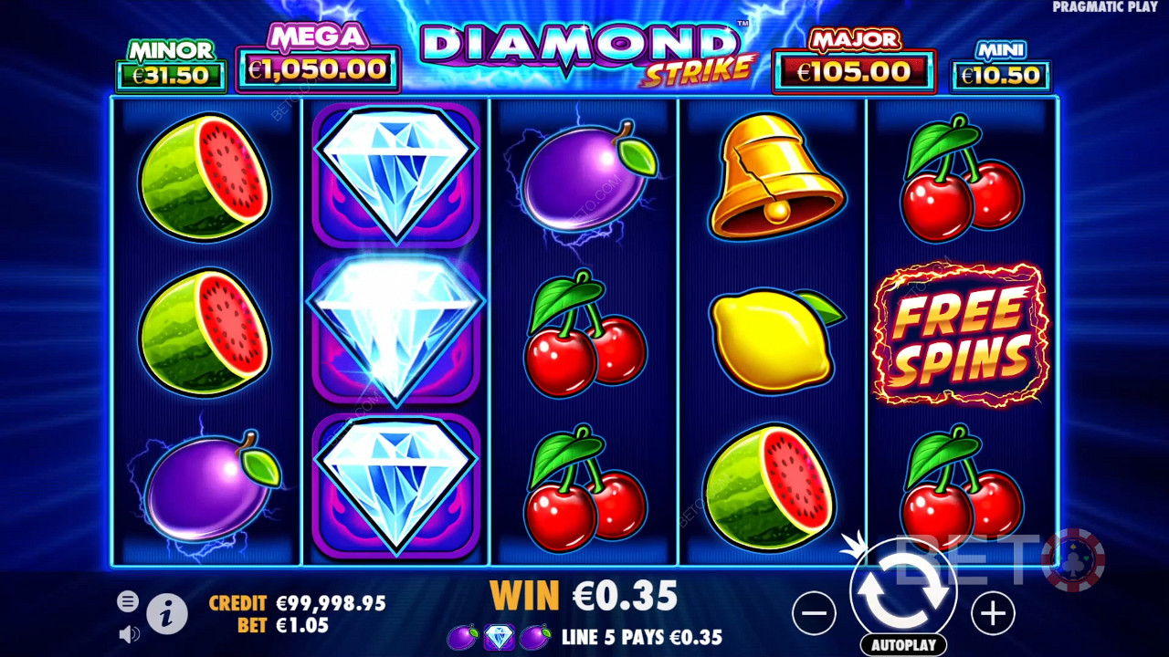 Ripper Bonuses Revealed in Diamond Strike by Pragmatic Play