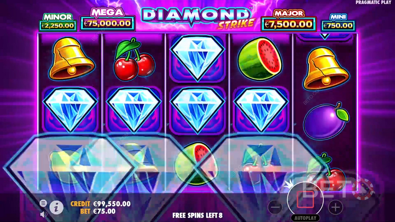 Playing Diamond Strike by Pragmatic Play