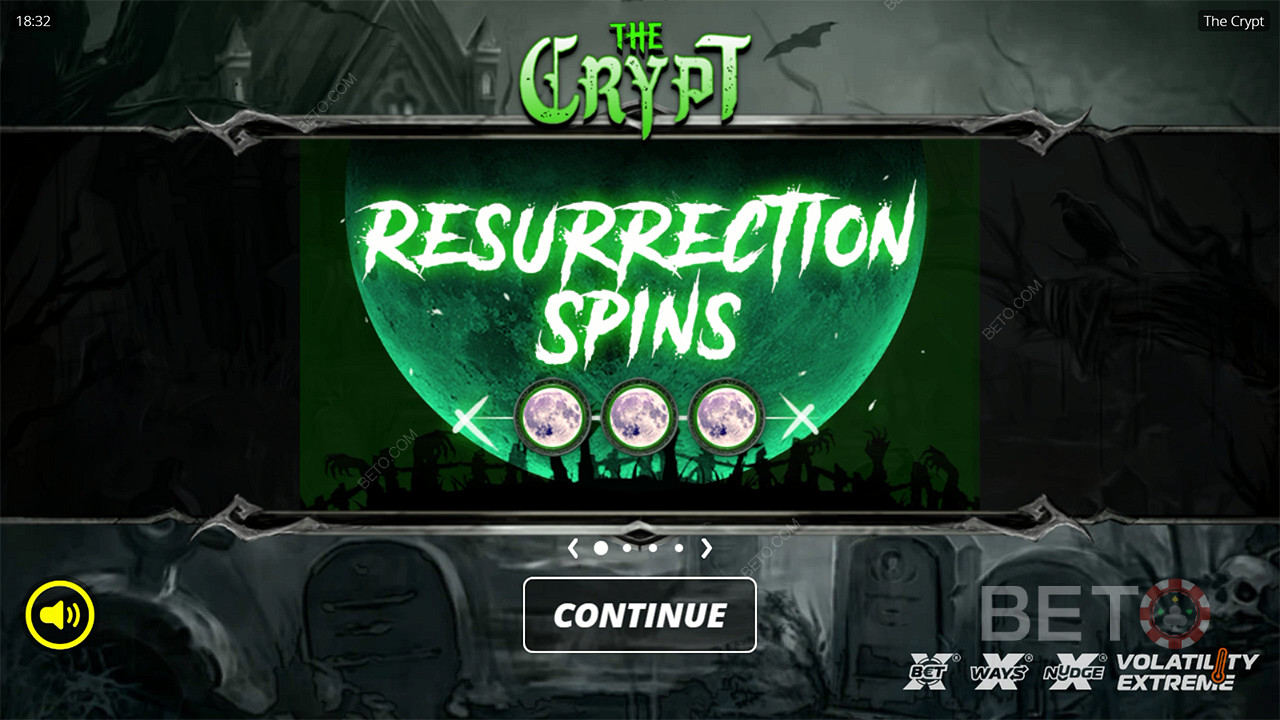 Unearth Bonus Features in The Crypt by Nolimit City