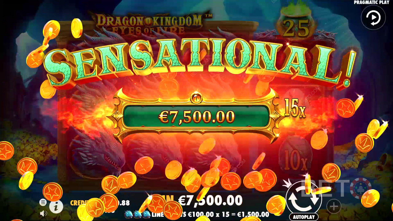 Ripper wins in Dragon Kingdom Eyes of Fire