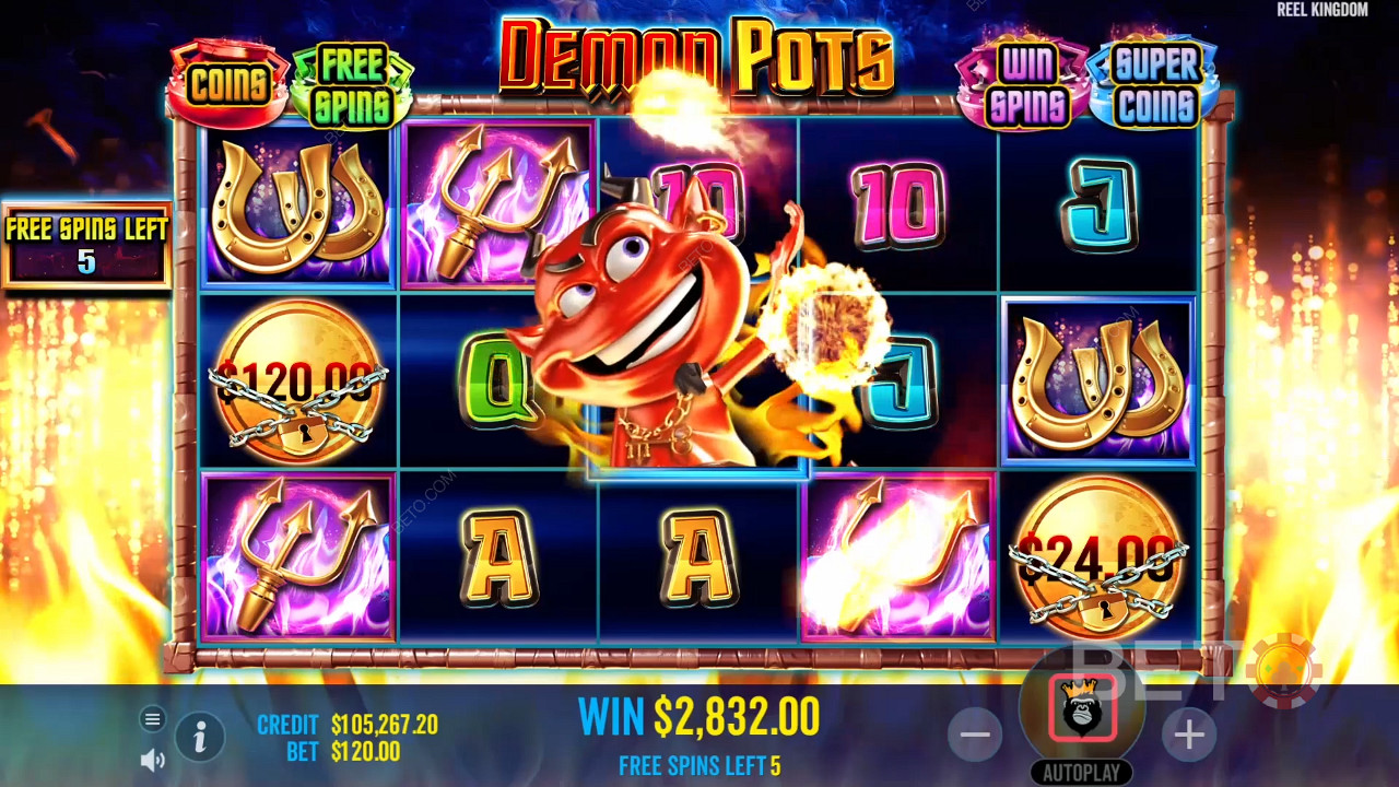 Theme & Design: Devilish Riches Bonanza