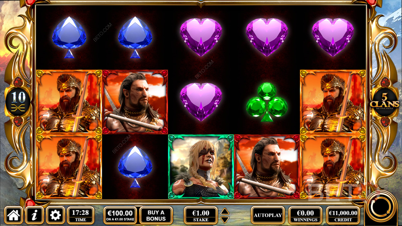 5 Clans Review by BETO Pokies