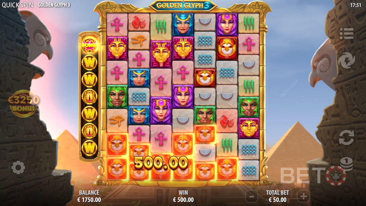 Golden Glyph 3  Free Play