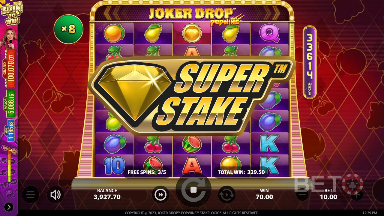 Joker Drop PopWins Free Play