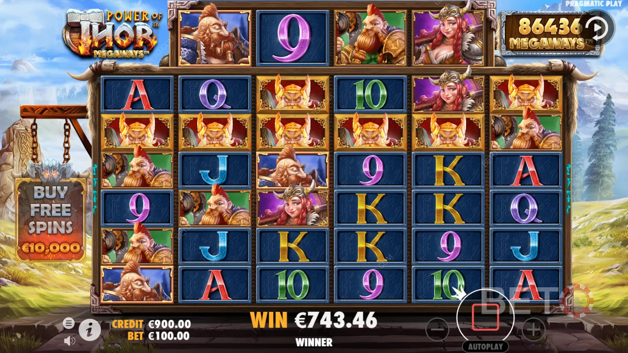 Play Power of Thor Megaways pokie for free on BETO
