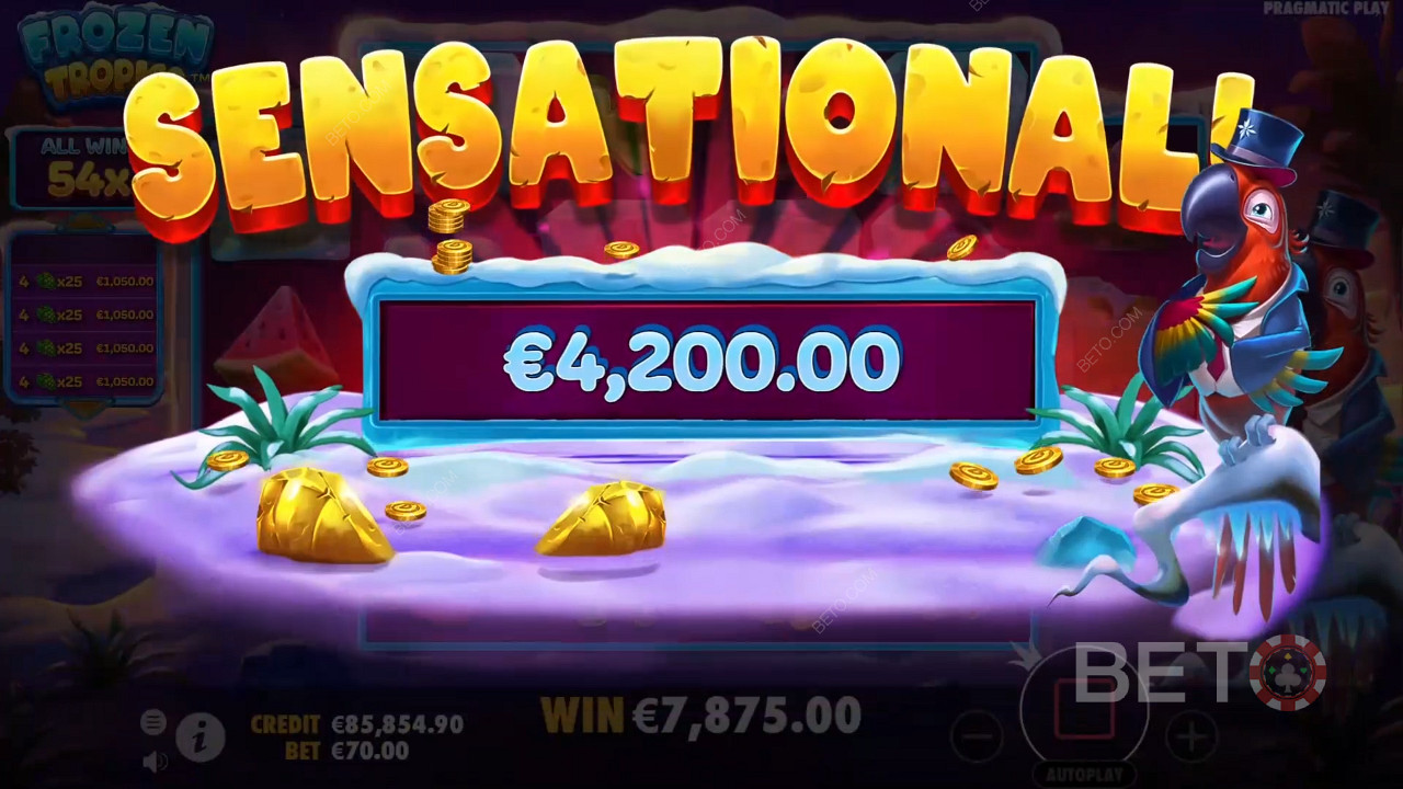 Huge Multipliers unleash mega payouts in Frozen Tropics