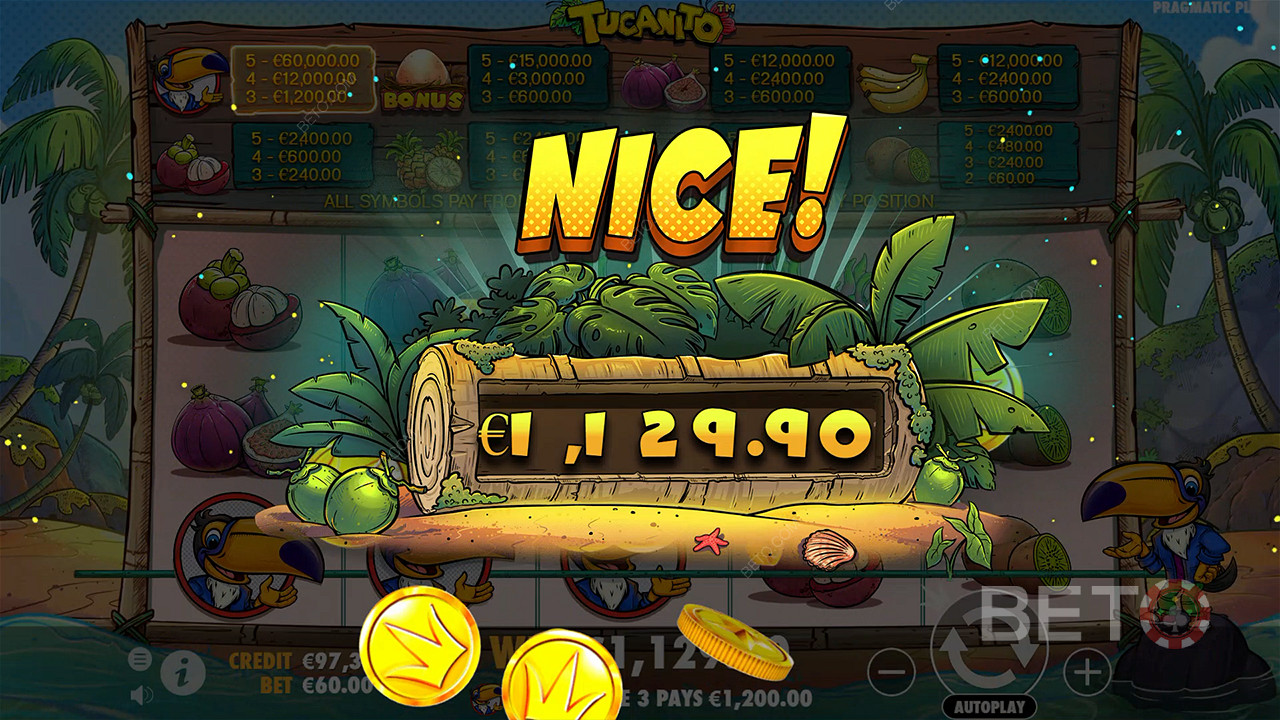 Score 1,000x Your Wager in Tucanito Pokie Online!
