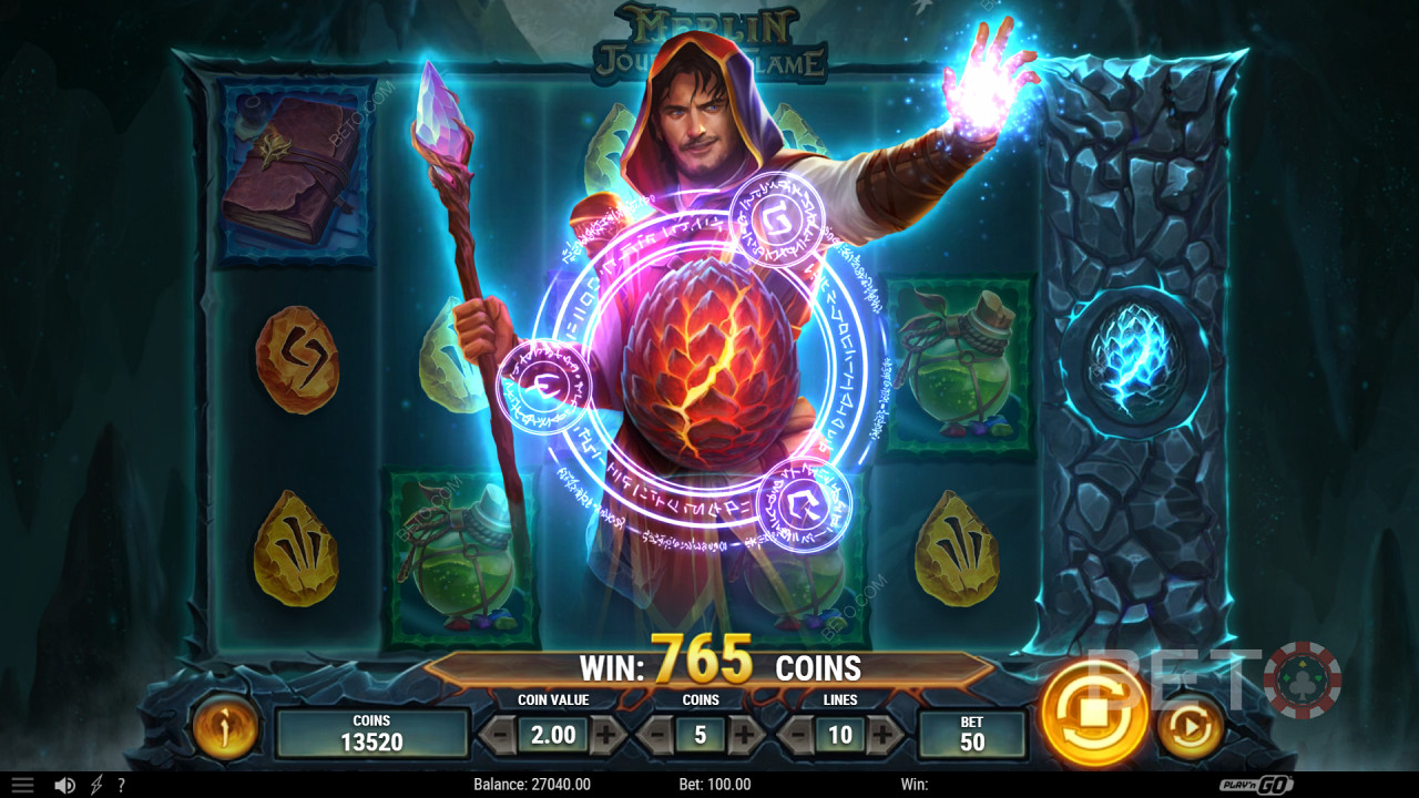 Merlin: Journey of Flame  Free Play