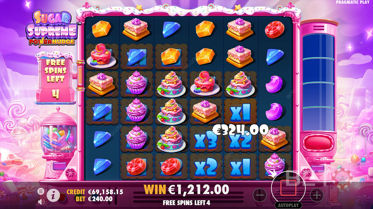 Sugar Supreme Powernudge Review by BETO Pokies