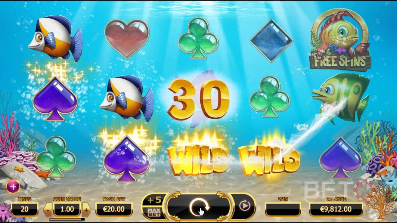 Reeling in Big Wins with Wilds in Golden Fish Tank