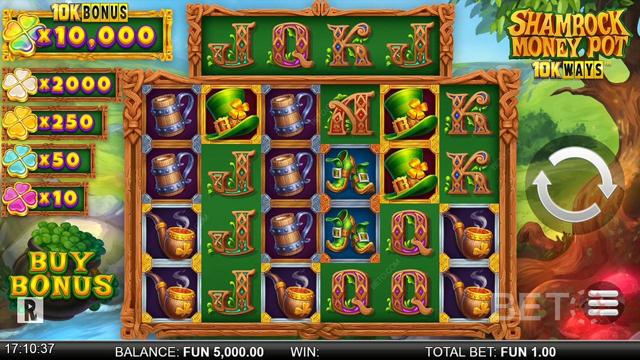 Shamrock Money Pot 10K Ways Free Play