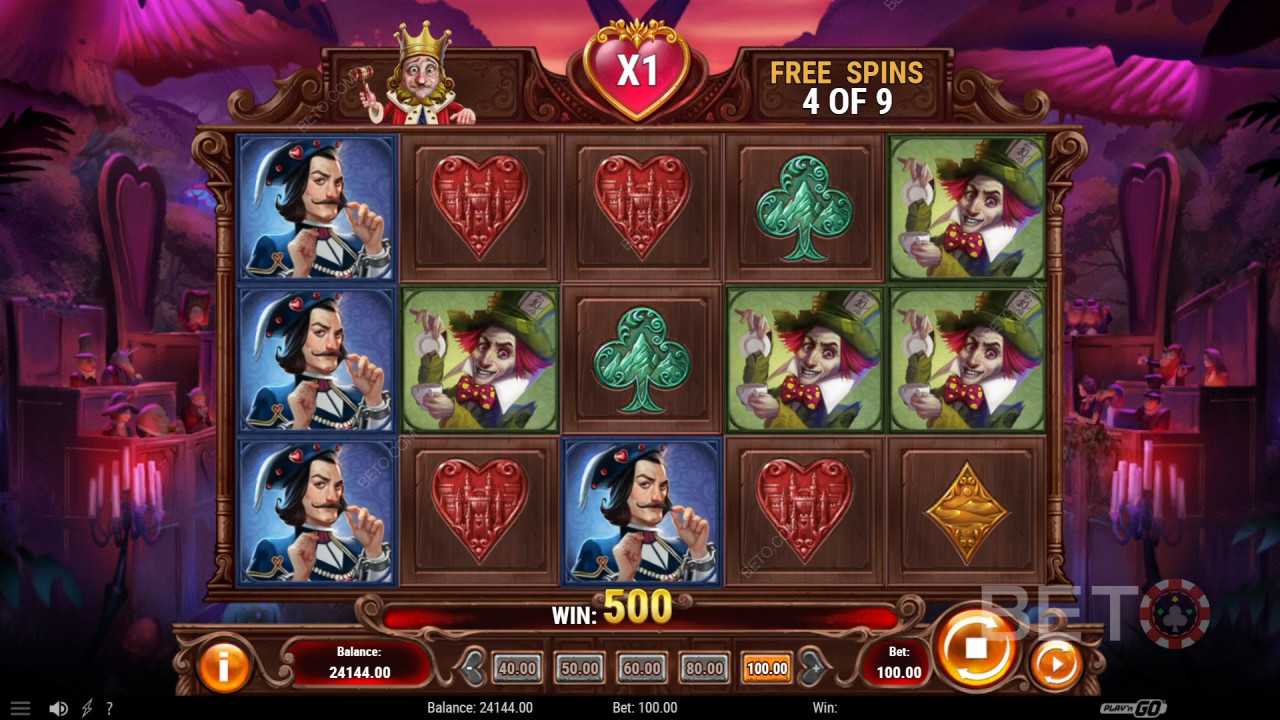 Court of Hearts Review by BETO Pokies