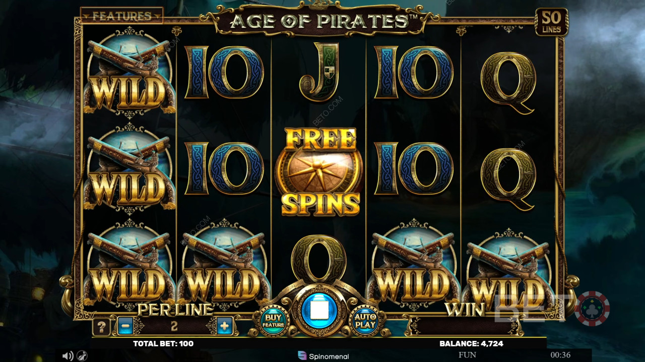 Age Of Pirates Review by BETO Pokies