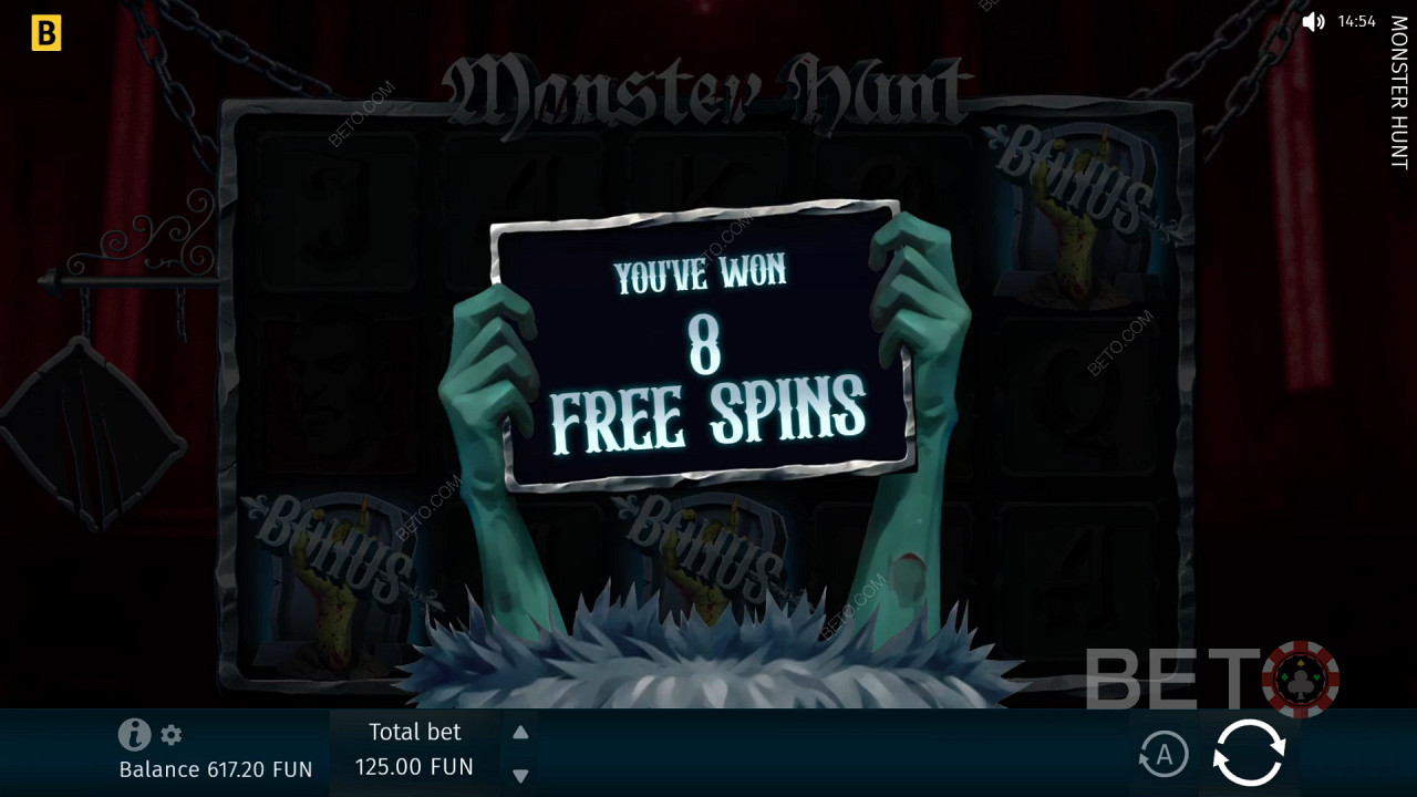 Cracking Bonuses in Monster Hunt by BGAMING