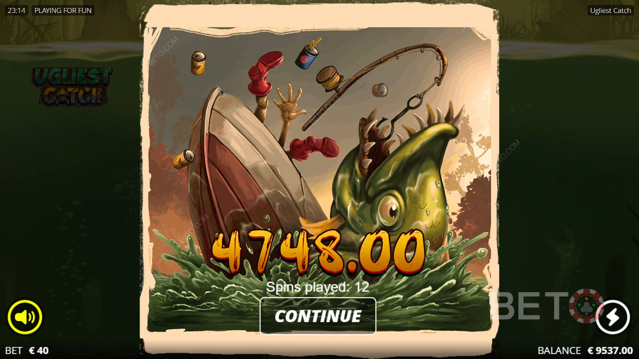 Reel in massive payouts with Free Spins in the Ugliest Catch pokie