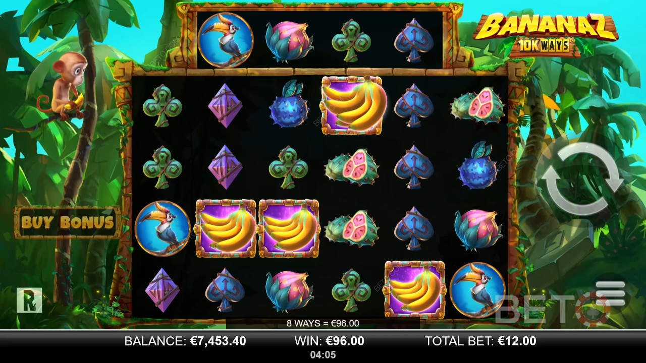 Bananaz 10K Ways Review by BETO Pokies