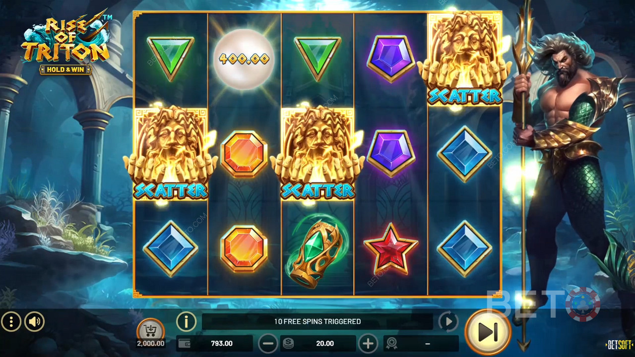Rise of Triton Review by BETO Pokies