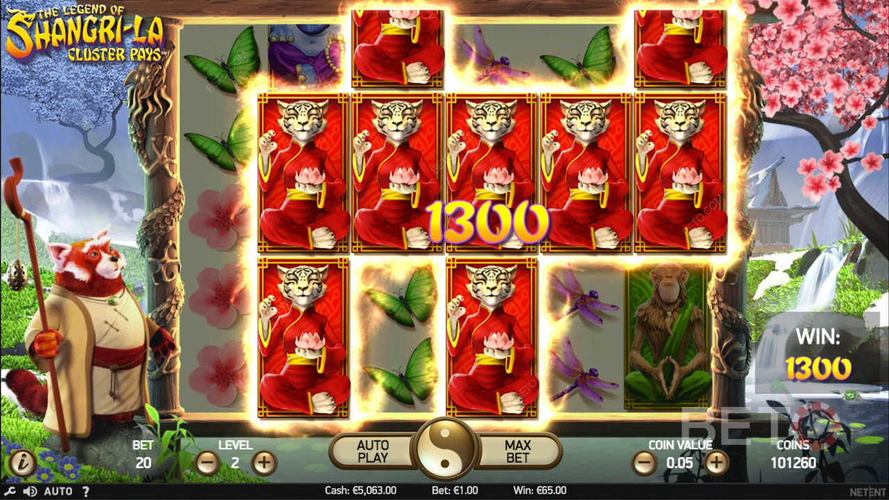 A cluster of top-notch winning combos