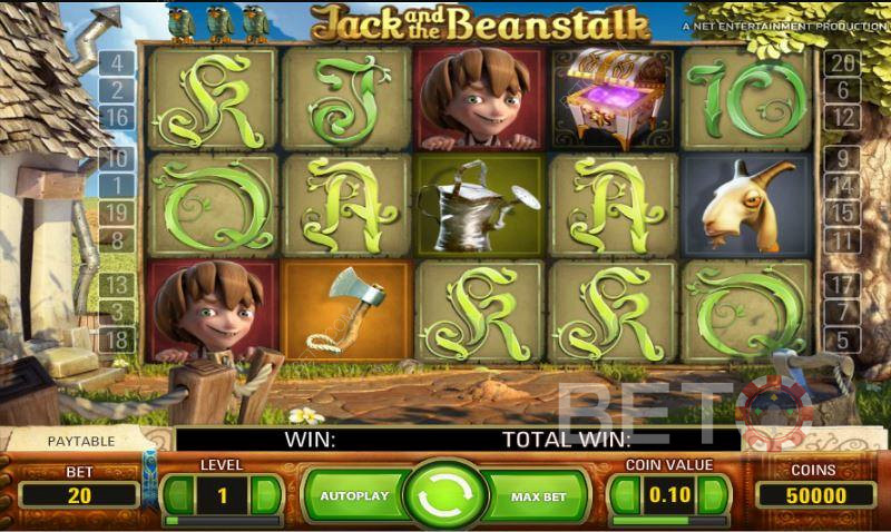 Smaller and Larger Payouts in Jack and the Beanstalk