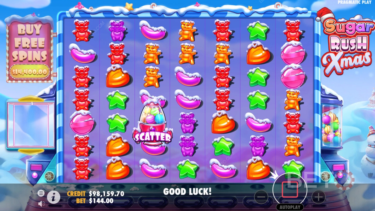 Sugar Rush Xmas Review by BETO Pokies