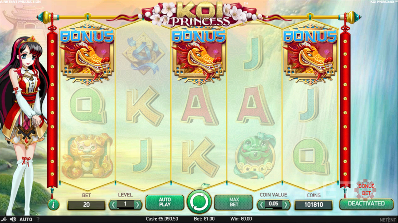 Bonus icons in this ripper pokie
