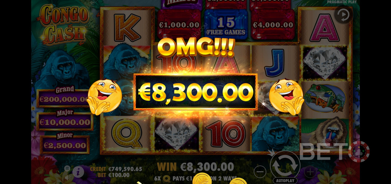 Scoring big with Congo Cash