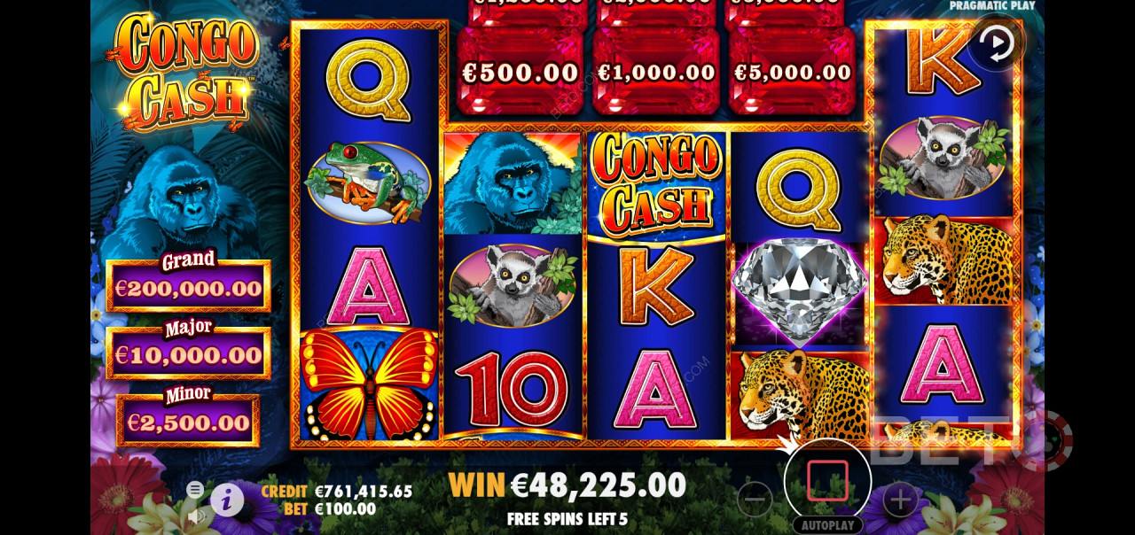 Congo Cash from Wild Streak Gaming - ripper jungle pokie adventure!