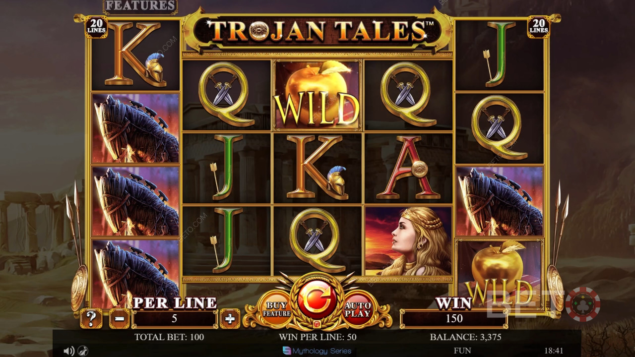 Trojan Tales Review by BETO Pokies
