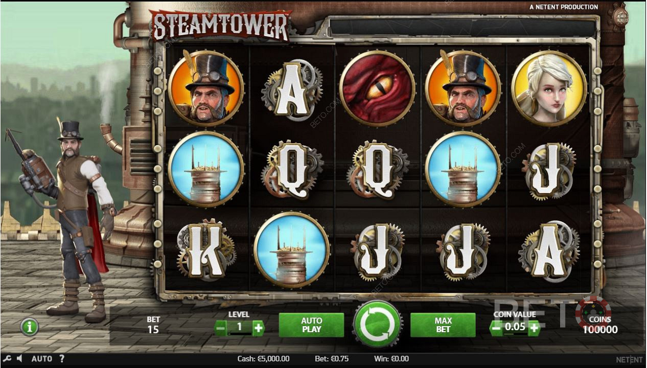 Climb to the Summit in Steam Tower