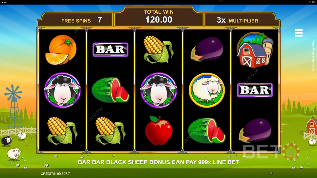 Bar Bar Black Sheep: BETO Pokies
