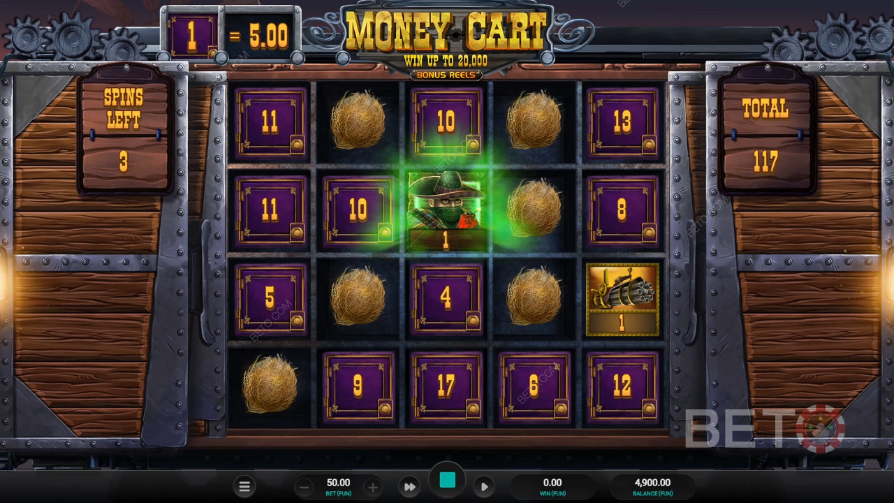 Money Cart Bonus Reels Free Play