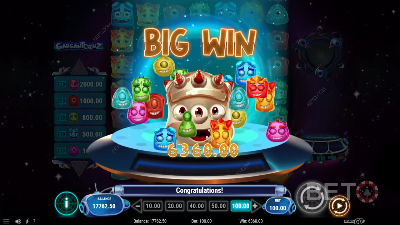 Score 7,000x Your Wager in the Gargantoonz Video Pokie!