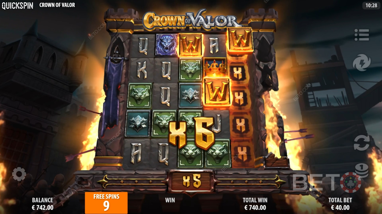 Bonus Bonanza: Crown of Valor by Quickspin Unpacked